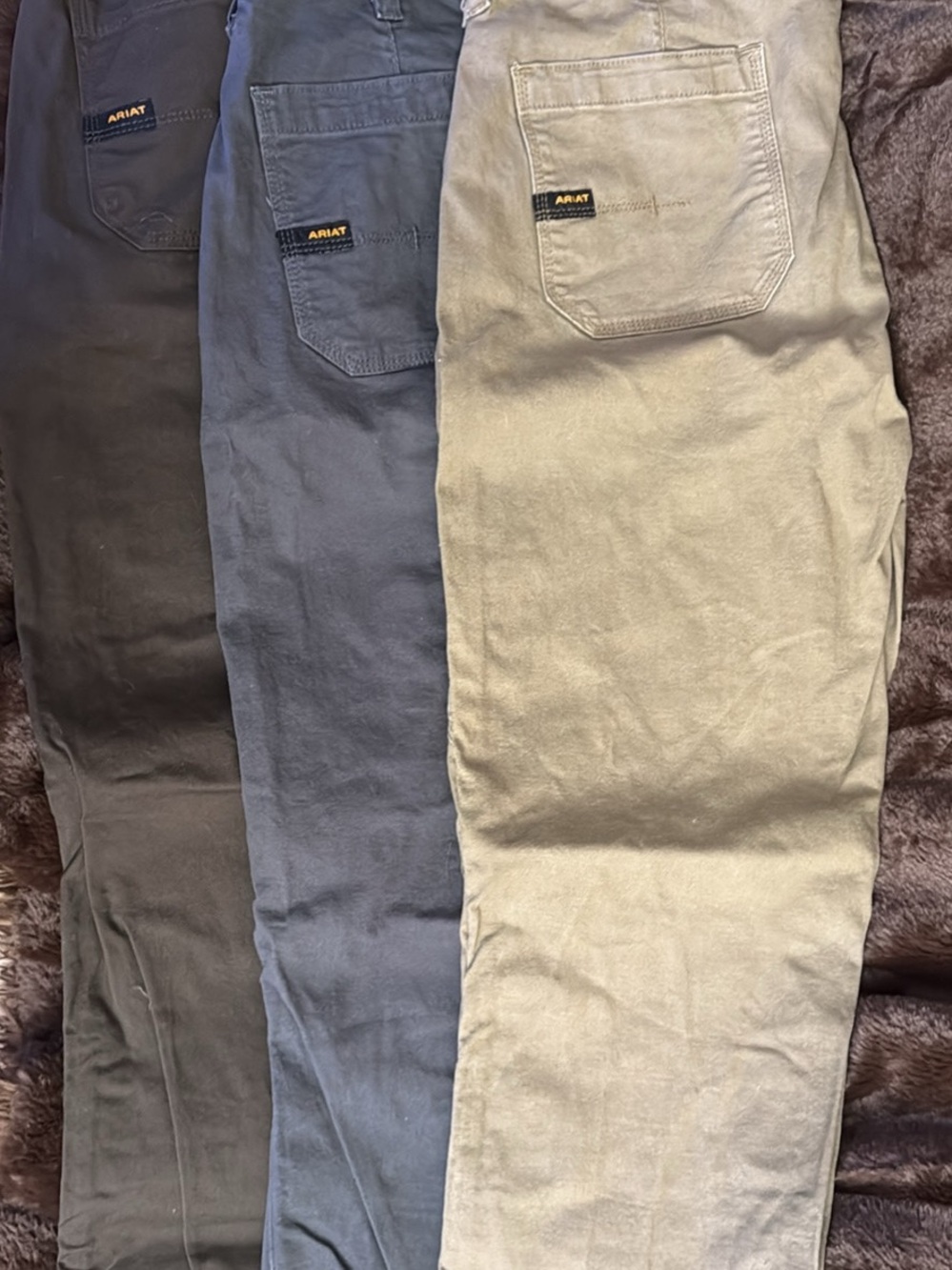 Ariat Men’s Rebar M4 Relaxed DuraStretch Made Tough Double Front Pant